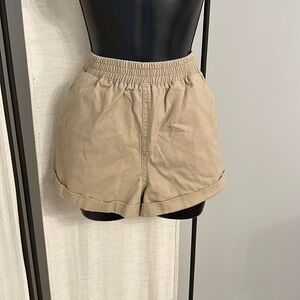 Women's Tan Shorts